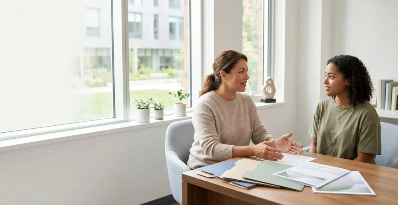 Studieninteressenten in einem klaren, übersichtlichen Bewerbungsprozess mit strukturierten Schritten und transparenter Kommunikation