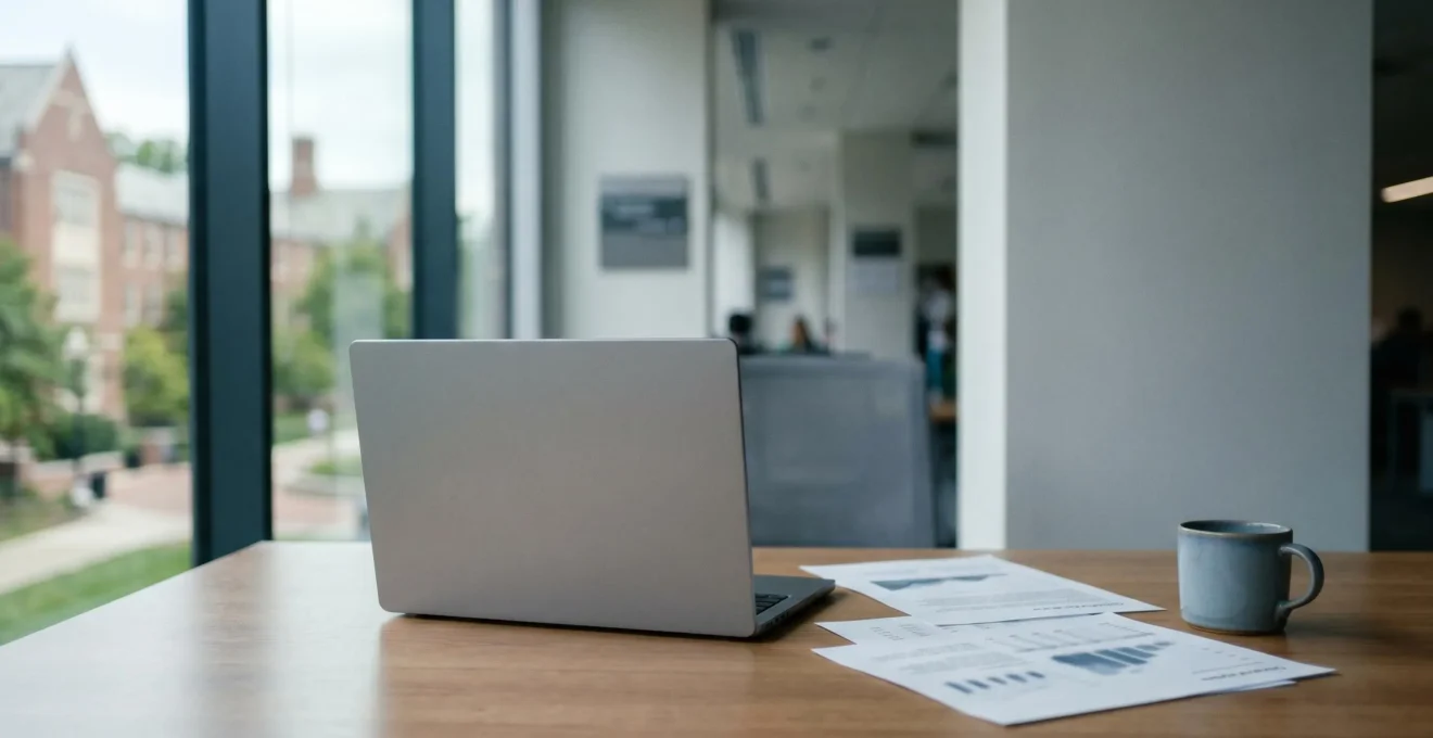 Moderne Hochschulmarketing-Strategie mit digitalen Elementen und Content-Erstellung